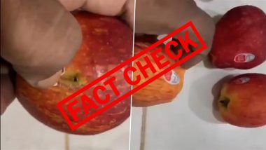 Are Apples Injected With Poison? क्या सेब में सच में जहर का इंजेक्शन लगाया जा रहा है? जानें सेब जिहाद के वायरल वीडियो का सच