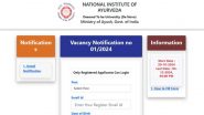 Latest Government Jobs Notifications: नेशनल इंस्टीट्यूट ऑफ आयुर्वेद में नौकरी का सुनहरा मौका, nia.nic.in पर जल्दी करें आवेदन