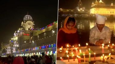 Guru Nanak Jayanti 2024: स्वर्ण मंदिर में दिखा रोशनी और आतिशबाजी का अद्भुत नजारा; आप भी देखें Video