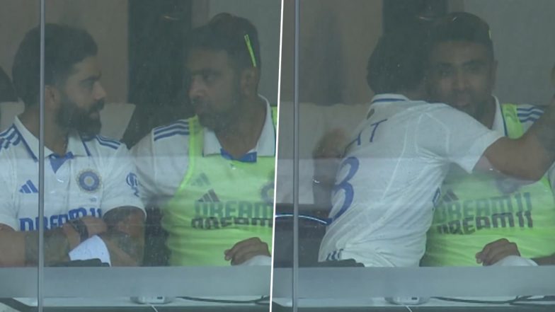 Virat Kohli and R Ashwin Emotional Video: संन्यास लेने पर रविचंद्रन अश्विन को विराट कोहली ने लगाया गले, वायरल हुआ इमोशनल वीडियो