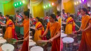 Saree-Clad 'Rockstar Kakis: ठाणे के एक इवेंट्स में साड़ी पहनकर आंटियां बनी ड्रमर, देखें वायरल वीडियो