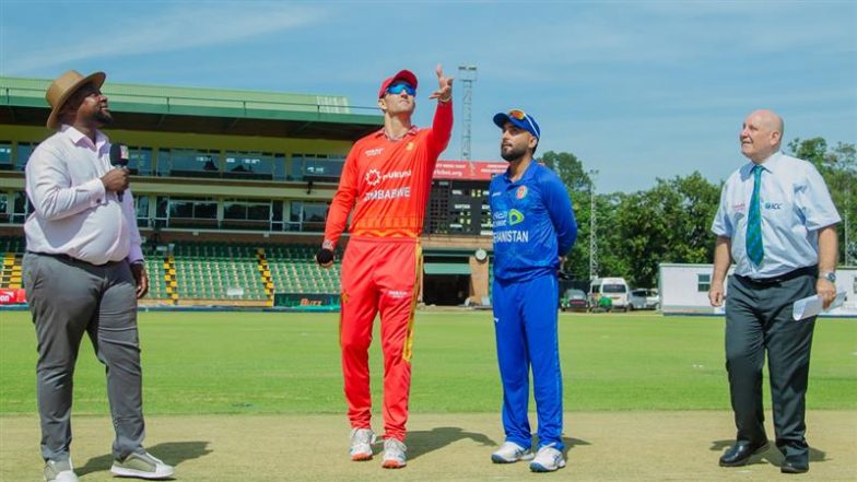 ZIM vs AFG 3rd ODI 2024 Live Toss Updates: तीसरे वनडे में अफगानिस्तान ने जीता टॉस, जिम्बाब्वे को दिया पहले बल्लेबाजी क न्योता, यहां देखें दोनों टीमों की प्लेइंग इलेवन