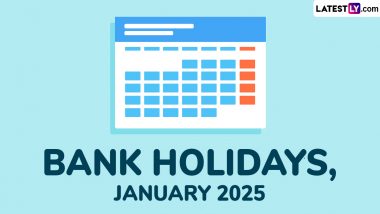 Bank Holidays, January 2025: नववर्ष के पहले माह इतने दिन बैंक बंद रहेंगे, देखें जनवरी 2025 में बैंक अवकाश की पूरी सूची!