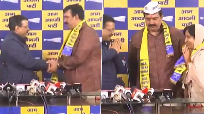 Delhi Assembly Election 2025: दिल्ली चुनाव से पहले भाजपा के रमेश पहलवान और उनकी पार्षद पत्नी कुसुम लता आप में शामिल