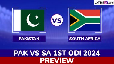 PAK vs SA 1st ODI 2024 Preview: पार्ल में खेला जाएगा पाकिस्तान बनाम दक्षिण अफ्रीका पहला वनडे मुकाबला, मैच से पहले जानें हेड टू हेड रिकार्ड्स, मिनी बैटल, स्ट्रीमिंग समेत सभी डिटेल्स