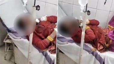 Muzaffarpur Shocker: बचा लीजिए डॉक्टर साहब...! इमर्जेंसी वार्ड के बेड पर तड़पती रही महिला, नहीं मिला कोई उपचार (Watch Video)