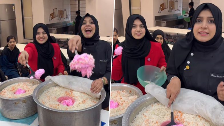 Ice-Cream Biryani Video: महिला ने बनाया आइसक्रीम बिरियानी, वीडियो देख भड़के नेटीजेंस ने कहा- 'फतवा निकालो कोई इनके नाम का'