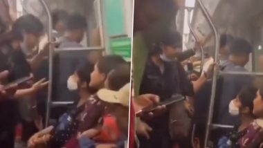 Viral Video: "मेरा बॉयफ्रेंड सब-इंस्पेक्टर है!", दिल्ली मेट्रो में बहस का एक नया वीडियो वायरल, लोगों ने जताई चिंता