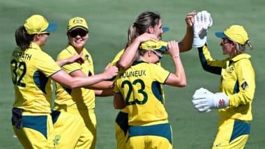 Australia Women Beat England Women, 3rd ODI Match Full Highlights: तीसरे वनडे में ऑस्ट्रेलिया ने इंग्लैंड को 86 रनों से रौंदा, एशले गार्डनर और अलाना किंग ने मचाया कोहराम, सीरीज में 3-0 से किया क्लीन स्वीप; यहां देखें AUS W बनाम ENG W मैच का पूरा हाइलाइट्स