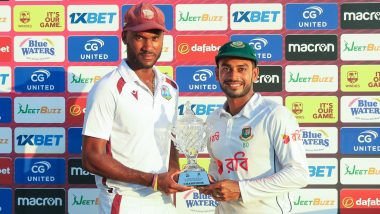 West Indies vs Bangladesh 2nd Test 2024 Day 4 Scorecard: दूसरे टेस्ट में बांग्लादेश ने वेस्टइंडीज को 101 रनों से हराया, सीरीज में की 1-1 की बराबरी, ताइजुल इस्लाम ने झटके 5 विकेट