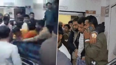 VIDEO: हॉस्पिटल की लिफ्ट गिरने से महिला की मौत, मेरठ में भयावह हादसा, गुस्साएं परिजनों ने किया हंगामा, वीडियो वायरल