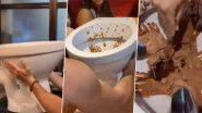 Ice Cream Served In Toilet Pot: ये रेस्टोरेंट टॉयलेट पॉट में परोसता है आइसक्रीम, वीडियो देख आ जाएगी उल्टी