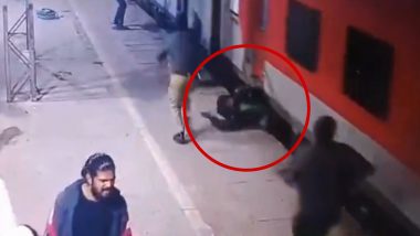 Aligarh Railway Station Accident Video: छुट्टी लेकर घर जा रहे RAF कर्मी की ट्रेन की चपेट में आने से मौत, चलती ट्रेन को पकड़ने के दौरान हुआ हादसा, वीडियो आया सामने