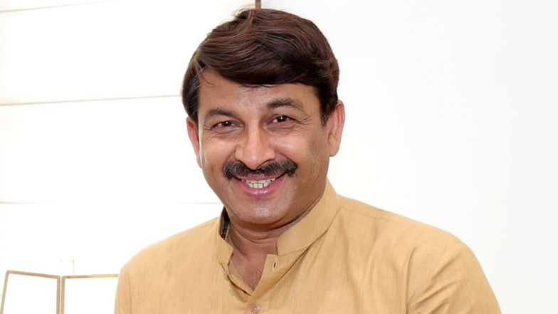 Delhi Assembly: अजय महावर की नामांकन रैली में शामिल हुए मनोज तिवारी, 50 सीटों पर भाजपा की जीत का दावा किया