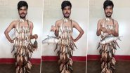 Bizarre Dress: इन्फ्लुएंसर ने दर्जनो मछलियों  से बनी ड्रेस पहनी, वायरल वीडियो देख लोगों ने कहा 'लेटेस्ट फैशन'