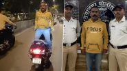 VIDEO: बिना हेलमेट के उल्टा बैठकर स्कूटर चलाया, अब मुंबई पुलिस ने सिखाया सबक; पूर्व बॉलीवुड स्टंटमैन इब्राहिम शेख के खिलाफ FIR दर्ज