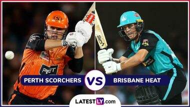 Perth Scorchers vs Brisbane Heat BBL 2024-25 Live Streaming: पर्थ स्कॉर्चर्स और ब्रिस्बेन हीट के बीच होगी काटें की टक्कर, यहां जानें भारत में कब, कहां और कैसे उठाए लाइव मुकाबले का लुफ्त