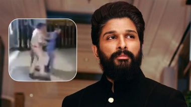 Allu Arjun's Fan Attempts Suicide? अल्लू अर्जुन के फैन ने हैदराबाद सेंट्रल जेल के बाहर की आत्महत्या की कोशिश? पुलिस ने रोका और हिरासत में लिया (Watch Video)