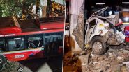 Mumbai Bus Accident Update: मुंबई के कुर्ला में BEST बस का कहर, अनियंत्रण होने पर कई लोगों को मारी टक्कर, 4 की मौत, 25 घायल; VIDEO