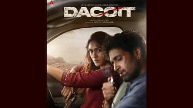 Dacoit Poster: 'डकैत' में मृणाल ठाकुर ने श्रुति हासन को किया रिप्लेस, फिल्म के नए पोस्टर में अदिवि शेष के साथ एक्शन मोड में आईं नजर (View Posters)