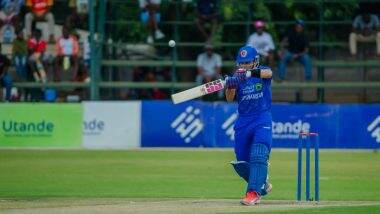 Zimbabwe vs Afghanistan, 2nd T20I Match 2024 1st Inning Scorecard: दूसरे टी20 मुकाबले में अफगानिस्तान ने जिम्बाब्वे को दिया 154 रनों का टारगेट, दरवेश रसूली ने खेली शानदार अर्धशतकीय पारी; यहां देखें पहली पारी का स्कोरकार्ड