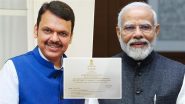 Devendra Fadnavis Swearing-in Ceremony: देवेंद्र फडणवीस होंगे महाराष्ट्र के अगले सीएम? शपथ ग्रहण के लिए पीएम मोदी को निमंत्रण पत्र जारी