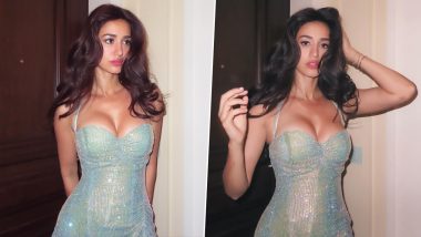 Disha Patani ने सिजलिंग बॉडीकॉन ड्रेस में दिए किलर पोज, एक्ट्रेस की हॉटनेस ने बढ़ाया तापमान (View Pics)