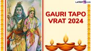 Gauri Tapo Vrat 2024: गौरी तपो व्रत! मनपसंद पति के लिए रखा जानेवाला कुंवारी कन्याओं का इकलौता व्रत! जानें इसका महात्म्य, मंत्र एवं पूजा-विधान