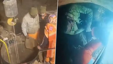 Kotputli Borewell Incident: राजस्थान के कोटपूतली में बोरवेल में गिरी बच्ची को निकालने का आज 8वां दिन, प्रयास जारी; VIDEO