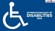 International Day of Disabilities 2024: कब और क्यों मनाया जाता है विश्व विकलांग दिवस? जानें इसका इतिहास, एवं भारत में विकलांगता की स्थिति!