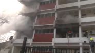 J&K MLA Hostel Fire Video: श्रीनगर में विधायक हॉस्टल में लगी आग, अफरा-तफरी के बीच दमकल की टीम काबू पाने में जुटी