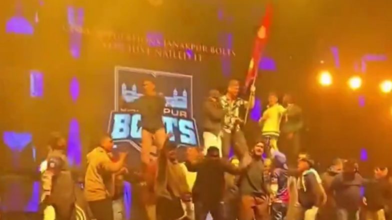 James Neesham Dances on Bhojpuri Song:&nbsp;जेम्स नीशम ने नेपाल प्रीमियर लीग जीतने के बाद भोजपुरी गाने 'तू लगावेलु जब लिपस्टिक' पर किया धमाकेदार डांस, वीडियो हुआ वायरल