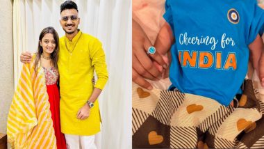 Axar Patel's Wife Meha Blessed With Baby Boy: अक्षर पटेल के घर खिली किलकारी! पत्नी मेहा ने दिए बेटे का जन्म, 'हक्ष' रखा नाम; टीम इंडिया जर्सी के साथ शेयर की प्यारी तस्वीर