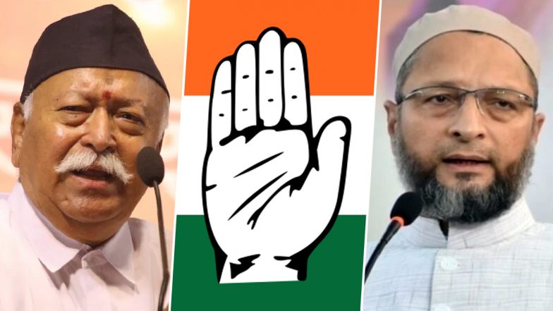 Mohan Bhagwat on Population: मोहन भागवत ने 2 से ज्यादा बच्चों की पैरवी की, RSS प्रमुख के बयान पर कांग्रेस और ओवैसी ने घेरा