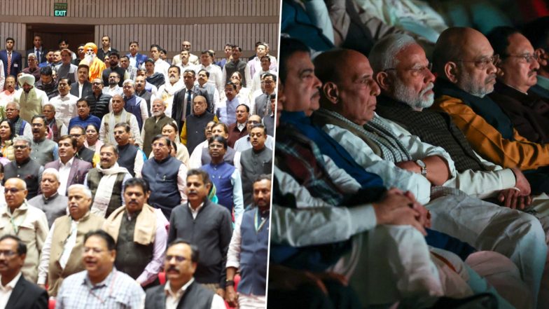 PM Modi Watches The Sabarmati Report: पीएम मोदी और उनके कैबिनेट सहयोगियों ने देखी 'द साबरमती रिपोर्ट', फिल्म निर्माताओं के प्रयास की सराहना