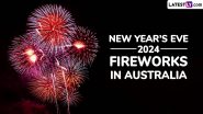 New Year's Eve 2024 Fireworks in Australia Live Stream: ऑस्ट्रेलिया में नए साल की पूर्व संध्या पर होगी शानदार आतिशबाजी, सिडनी से कैनबरा तक मनाया जाएगा जश्न; चकाचौंध भरे नजारे का लाइव स्ट्रीमिंग के जरिए लें अनुभव