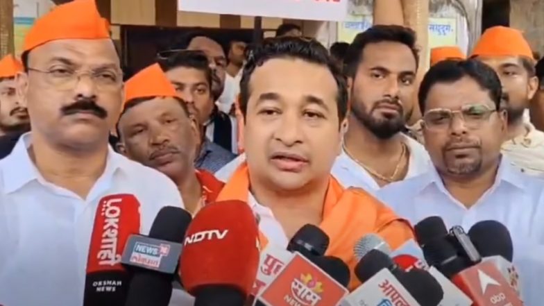 छत्रपति संभाजी महाराज से अपनी तुलना करने पर घिरे अनिल परब, नितेश राणे बोले- 'उन्हें शिव भक्तों से मांगनी चाहिए मांफी'
