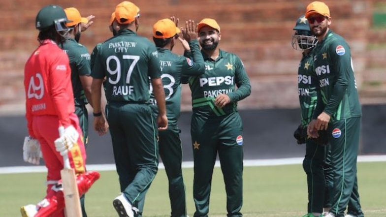 Pakistan Beat Zimbabwe, 1st T20I Match 2024 Scorecard: पहले टी20 में पाकिस्तान ने ज़िम्बाब्वें को 57 रनों से रौंदा, सुफियान मुकीम और अबरार अहमद ने की घातक गेंदबाजी; यहां देखें ZIM बनाम PAK मैच का स्कोरकार्ड