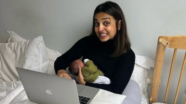 Radhika Apte Shares Breastfeeding Photo: राधिका आप्टे ने पहले वर्क मीटिंग में बेटी को स्तनपान कराते हुए शेयर की तस्वीर, फैंस ने दी शुभकामनाएं (View Pic)