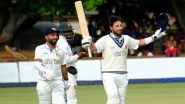 Zimbabwe vs Afghanistan, 1st Test Day 3 Stumps Scorecard: तीसरे दिन का खेल खत्म, अफगानिस्तान ने बनाए 2 विकेट खोकर 425 रन, रहमत शाह ने जड़ा दोहरा शतक; यहां देखें तीसरे दिन का स्कोरकार्ड