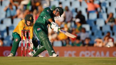 South Africa vs Pakistan 2nd T20I 2024 Match Scorecard: दूसरे टी20 में पाकिस्तान ने दक्षिण अफ्रीका को दिया 207 रनों का विशाल लक्ष्य, सईम अयूब ने खेली नाबाद 98 रनों की आतिशी पारी; यहां देखें पहली इनिंग का स्कोरकार्ड