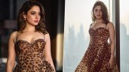 Tamannaah Bhatia ने एनिमल प्रिंटेड ड्रेस में गिराई बिजली, एक्ट्रेस की कातिल अदाओं ने फैंस को किया घायल (View Pics)