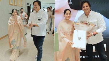 Vivek Oberoi से मिलीं Jaya Kishori, सोशल मीडिया पर शेयर किया वीडियो (Watch Video)