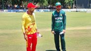 Zimbabwe vs Pakistan, 1st T20I Match 2024 Live Toss Update: पाकिस्तान के कप्तान सलमान आगा ने जीता टॉस, पहले बल्लेबाजी करने का किया फैसला