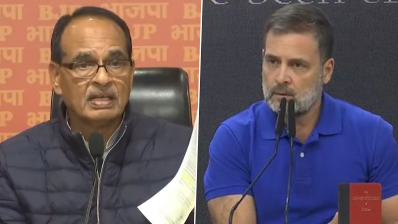 संसद में धक्कामुक्की पर कांग्रेस, बीजेपी आमने सामने; शिवराज बोले राहुल ने गुंडागर्दी की... कांग्रेस ने भी लगाए आरोप