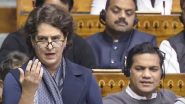 Priyanka Gandhi Full Speech Video: लोकसभा में प्रियंका गांधी ने दिया पहला भाषण, इन मुद्दों को लेकर मोदी सरकार को लगाई फटकार