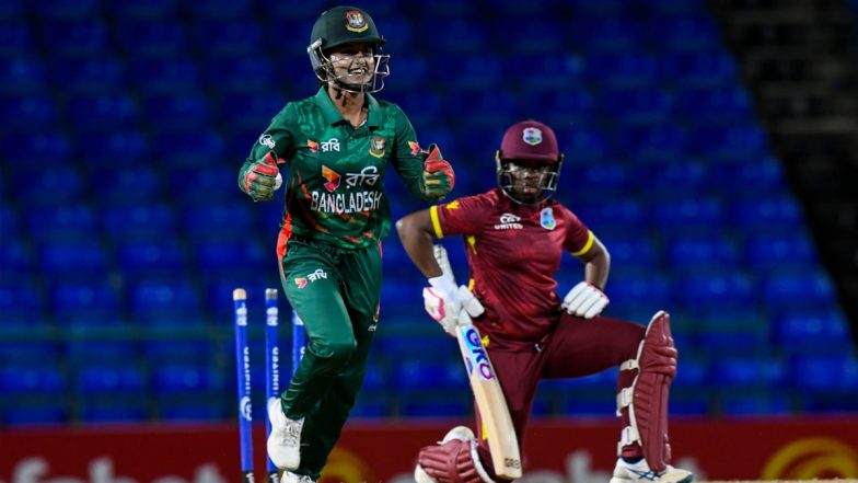 WI W vs BAN W, 3rd ODI Match Winner Prediction: तीसरे वनडे में बांग्लादेश को हराकर सीरीज पर कब्जा करना चाहेगी वेस्टइंडीज, मैच से पहले जानें कौनसी टीम मार सकती हैं बाजी