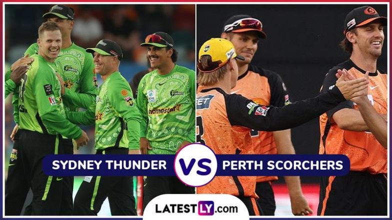 SYT vs PRS BBL 2024-25 Dream11 Team Prediction: आज सिडनी थंडर और पर्थ स्कॉर्चर्स के बीच मुकाबला, यहां देखें पिच रिपोर्ट, हेड टू हेड और बेस्ट ड्रीम11 टीम