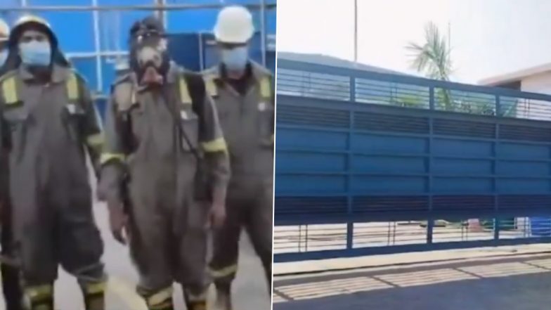 VIDEO: बुलंदशहर में फैक्ट्री में हुई गैस लीक, दो मजदूरों की दम घुटने से हुई मौत, मृतकों के परिजनों ने की कार्रवाई की मांग