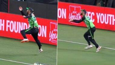 Glenn Maxwell BBL Catch Video: विल प्रेस्टविज में ग्लेन मैक्सवेल ने दौड़ लगाकर लपका शानदार कैच, वीडियो हुआ वायरल